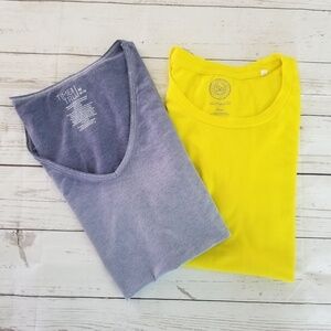 𝅺T-SHIRT Lot (2)  M/L